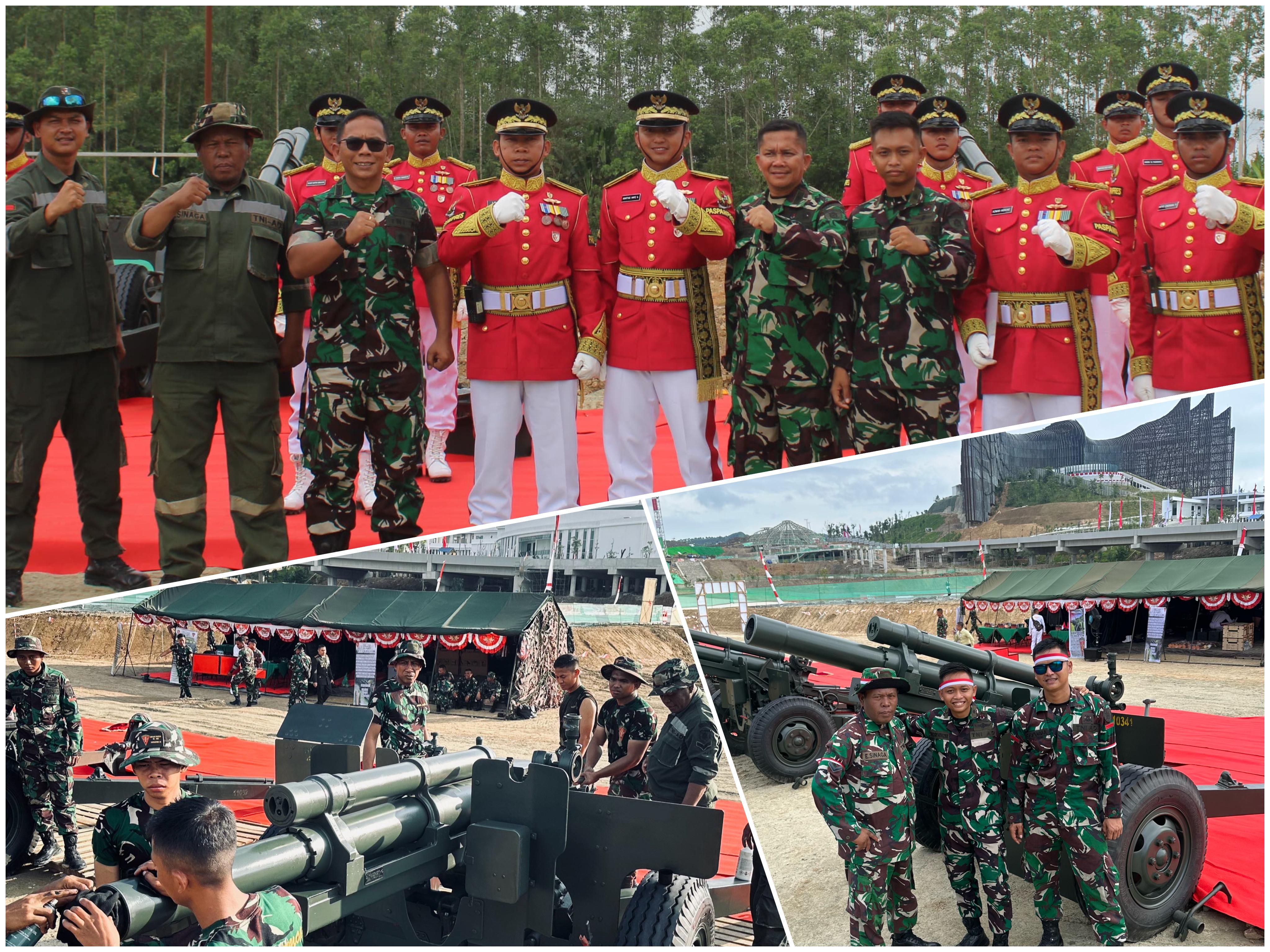 Kegiatan Asistensi Teknik Paldam VI/Mlw guna mendukung pelaksanaan BAKHOR HUT RI Ke-79 di IKN
